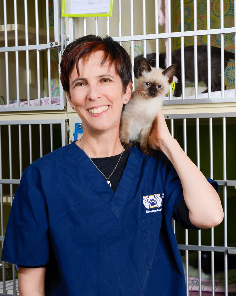 Dr. Hurley and Dr. Levy Aim to Save One Million Cats Kate Hurley Shelter w/Cat