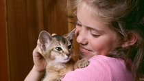 Young Diabetic finds the Purrfect Pet